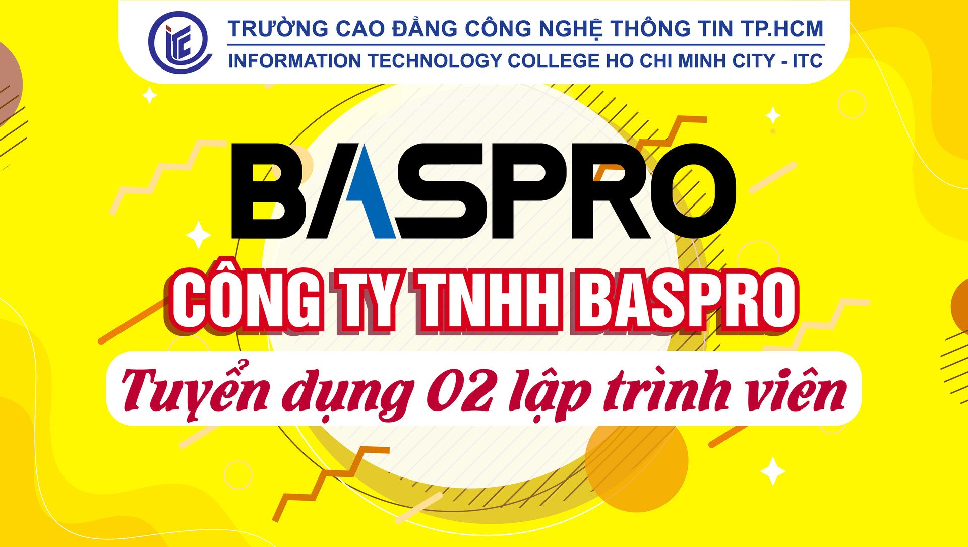 Công ty TNHH BASPRO tuyển dụng 2 lập trình viên