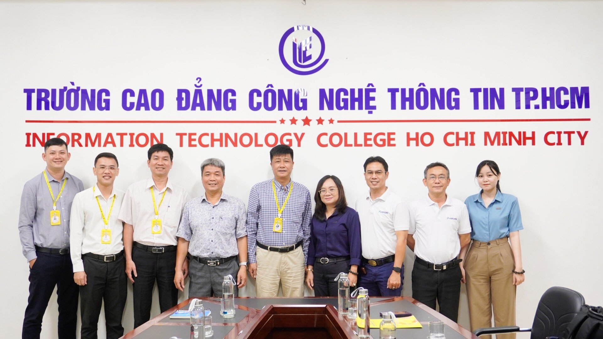 Buổi làm việc giữa Trường ITC với Công ty CP Giáo dục Lam Sơn