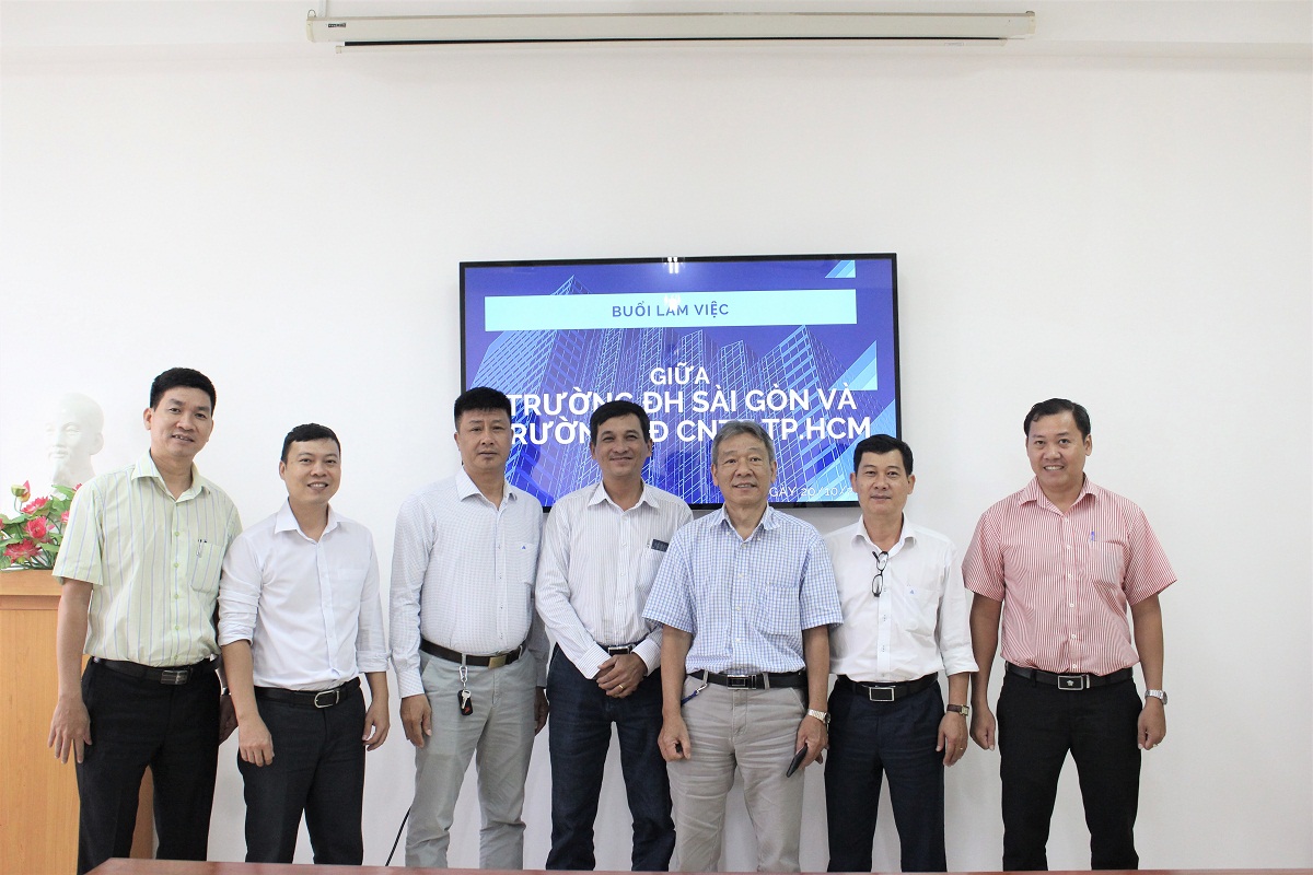 ITC làm việc với trường Đại học Sài Gòn